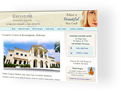 GreystoneCosmeticCenter.com screenshot