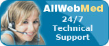 AllWebMed 24 7 Technical Support